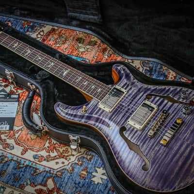 PRS USA Paul Reed Smith McCarty 594 Hollowbody II "Faded Purple + Rosewood" (2025) image 1