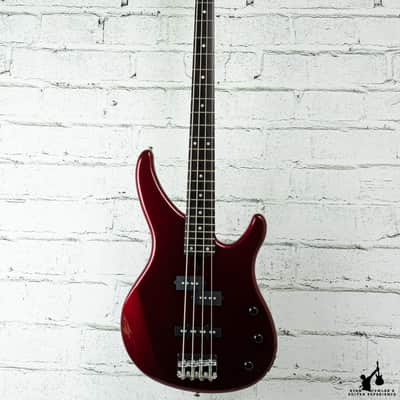Yamaha TRBX174 4-String Bass Red Metallic image 5
