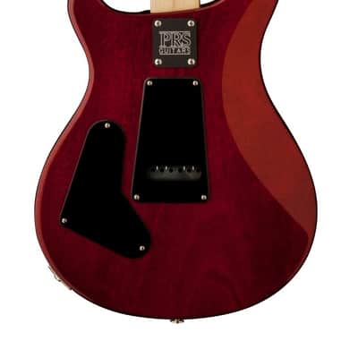 PRS CE24 Semi-Hollow 24-Fret Electric Guitar Fire Red Burst with Gigbag image 2