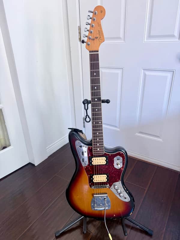 Fender Kurt Cobain Road Worn Jaguar 2012 - 2015 - 3 Color Sunburst