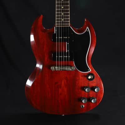 Gibson Custom Shop 1963 SG Special Reissue Lightning Bar VOS Cherry Red - SGSP63VOCHNH1 353 image 9