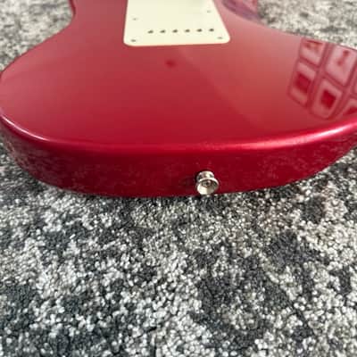 Fender Cyclone Deluxe Series 2001 MIM Candy Apple Red Rosewood Fretboard Guitar image 14