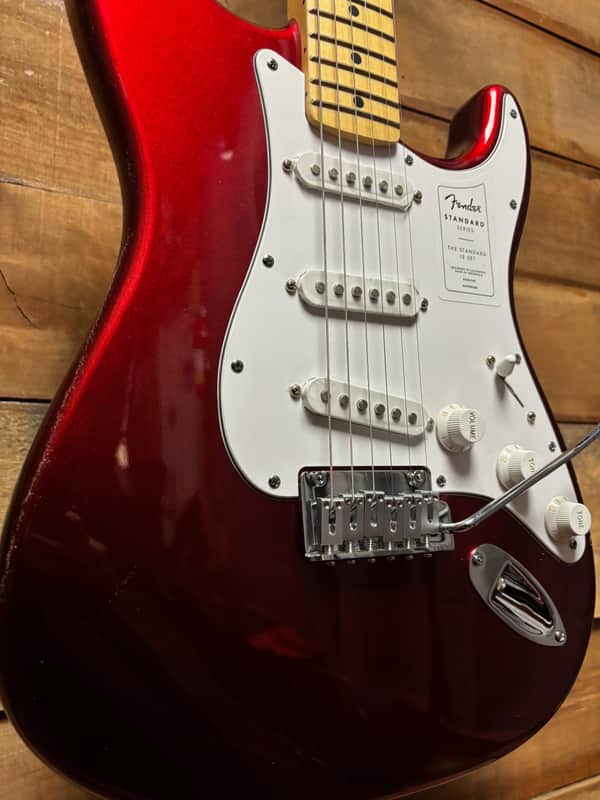Fender Standard Strat MP  Candy Cola image 1