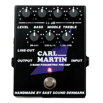 Carl Martin 3 Band Parametric Pre-amp image 1