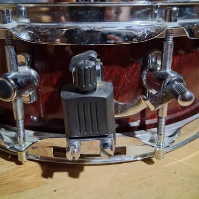 Sonor S Class Snare Drum (1st Gen.) 1997 - Cherry Red image 5