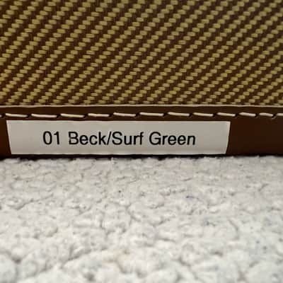 Fender Jeff Beck Artist Series Stratocaster with Hot Noiseless Pickups 2001 - Present - Surf Green image 2
