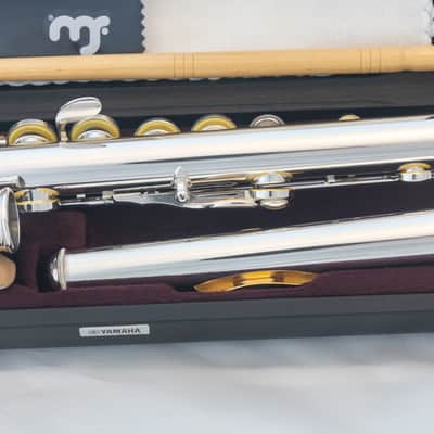 Yamaha YFL-372 Allegro Intermediate Flute *Silver Headjoint *Low-B *Split-E *Cleaned & Serviced image 7
