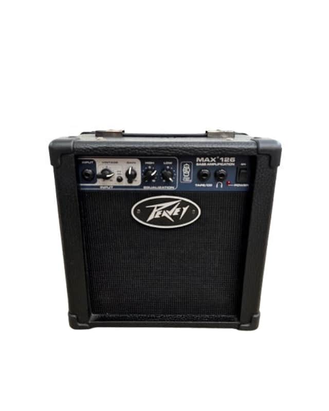 Peavey Max 126 - Bass Amplifier - Black - Good w/ Cables image 1