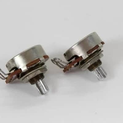1972 Vintage Fender Stratocaster/Telecaster 250K Potentiometer POTS Short-Shaft 1970s USA image 3