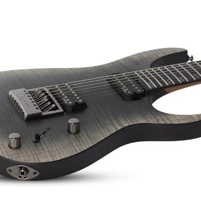 Schecter Banshee Mach-7 Evertune Electric Guitar. Fallout Burst image 3