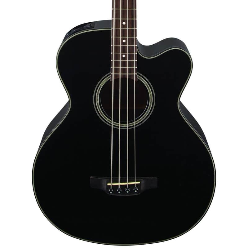 Takamine GB30CE Acoustic-Electric Bass Guitar (Black) image 1