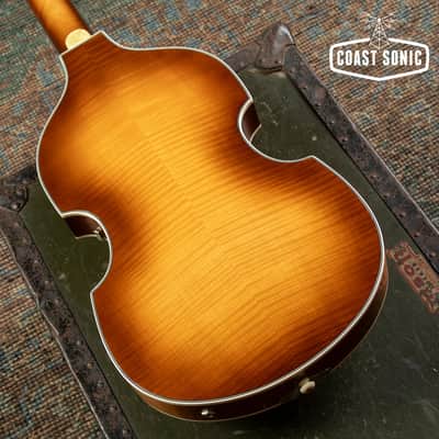 2010 Hofner 500/1 Vintage '62 Thomas Stühlein Made in Germany w/case image 9