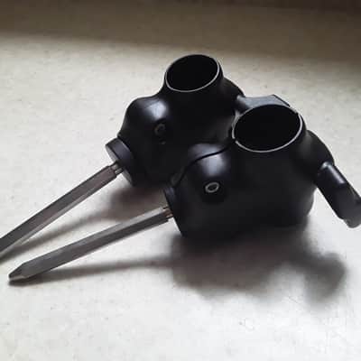 Pair of Matching Roland V-drum Pad Mount Clamps with Mounting Rods (*Sale Ends Soon*) image 5