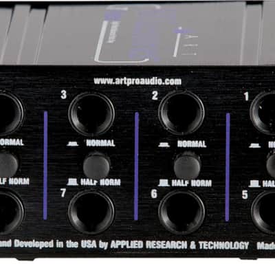 ART Tpatch 8-Channel Balanced 1/4" TRS Patch Bay image 4