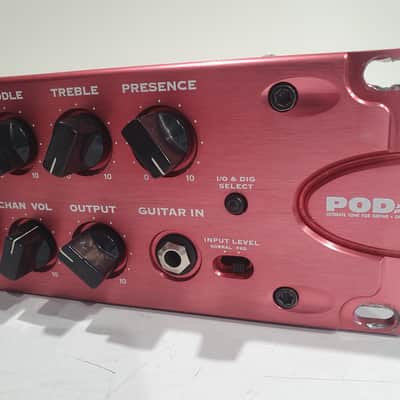 Line 6 POD xt Pro Rackmount Multi-Effect and Amp Modeler 2003 - 2008 - Red image 4