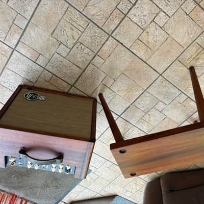 Taylor Circa 74 2-Channel 150-Watt 1x10" Acoustic Guitar / Vocal Combo with Stand 2024 - Present - Natural Mahogany image 4