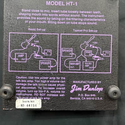 Dunlop HT-1 Heil Talk Box - Black image 4