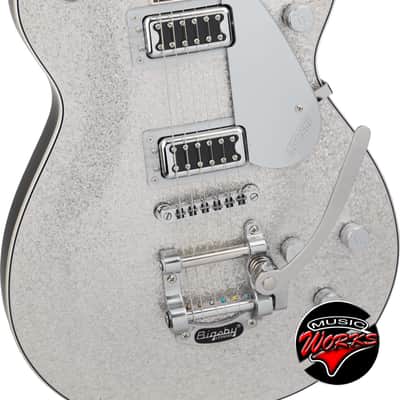 GRETSCH - G5230t Electromatic Sparkle Jet Ft Silver Sparkle 2507914517 image 3