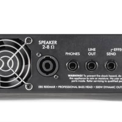 EBS Reidmar 502 Class D lightweight Bass Amplifier Head. New! image 2