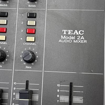 6 channel mixer Teac Model 2a line mixer image 2