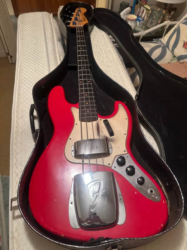 Fender Jazz Bass 1962 - Dakota Red - Good
