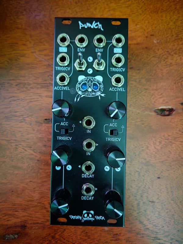 Patching Panda Punch V3 Dual VCA + Decay Envelope Generator (Black) image 1