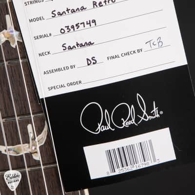 PRS Santana Retro - Charcoal #395749 Bild 15