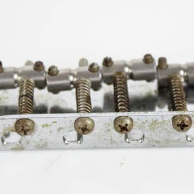 1978 Vintage Fender Jazz Bass/Telecaster/Precision Bass Chrome BRIDGE 1979 1980 1981 1970s-1980s USA image 4