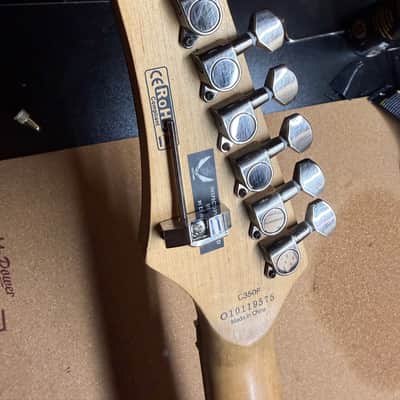 Dean C350F Trans Blue W/ Mods Ready for Shreddy ($800 MODS/WORK DONE) image 11