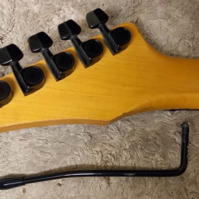 Westone Strat 80's Kahler bridge Burn Red image 10