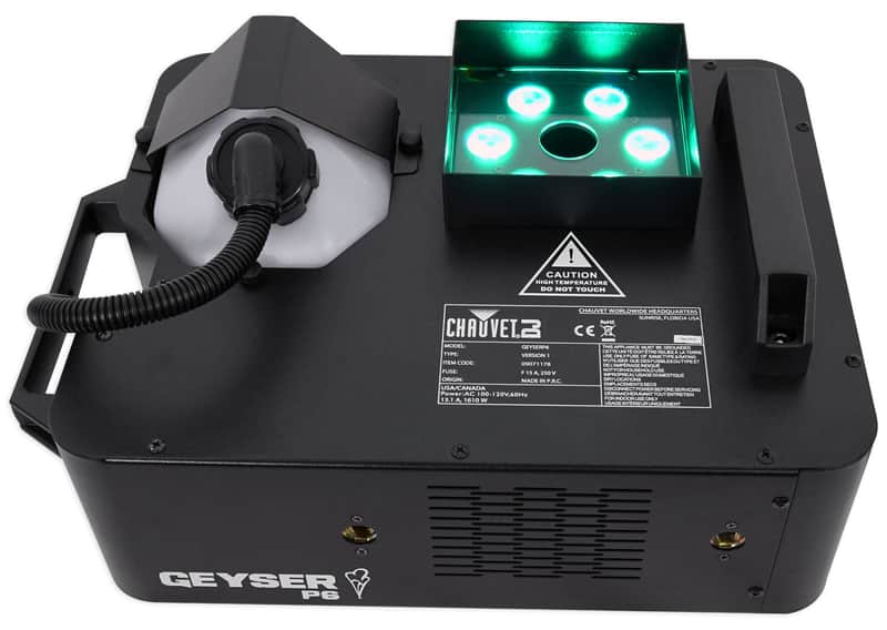 Chauvet Geyser Penta-6 RGBAUV LED Light/Fog Machine image 1