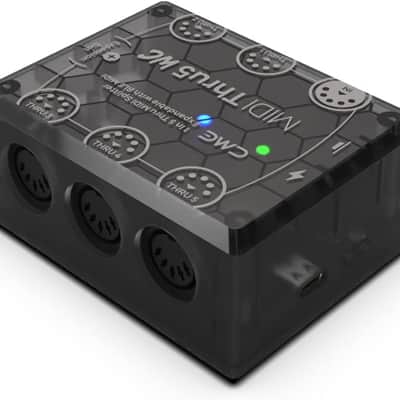 MIDI Thru5 WC - Premium 1-to-5 MIDI Thru - High-precision 1-in-5-out wired transmission with high-speed optocoupler for error-free synchronization of all MIDI devices via 5-pin DIN image 2
