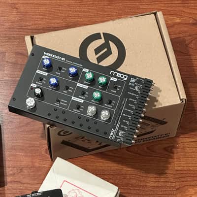 Moog Werkstatt-Ø1 Analog Synthesizer Kit - w expansion - built image 1