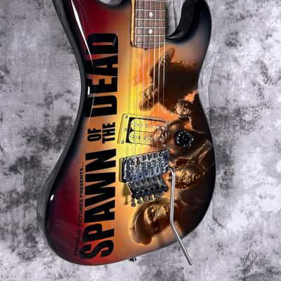 Kramer Not American - REAL FLOYD ROSE 80’s - Custom paint by Mike Learn (Jackson fame) image 2