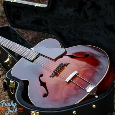 ~Tone Monster~ 1952 Wabash by Kay Jumbo Jazzbox Archtop Guitar ~ Made in USA! Harmony Silvertone ! image 23