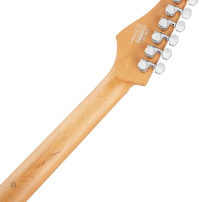 Cort Masterful Craftsmanship: The Cort G290 FAT II with Roasted Maple Neck & Fretboard in Transparent Black Burst image 14