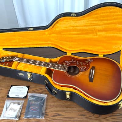 2026 Gibson 1960 Hummingbird Fixed Bridge VOS Heritage Cherry Sunburst OHSC COA image 18