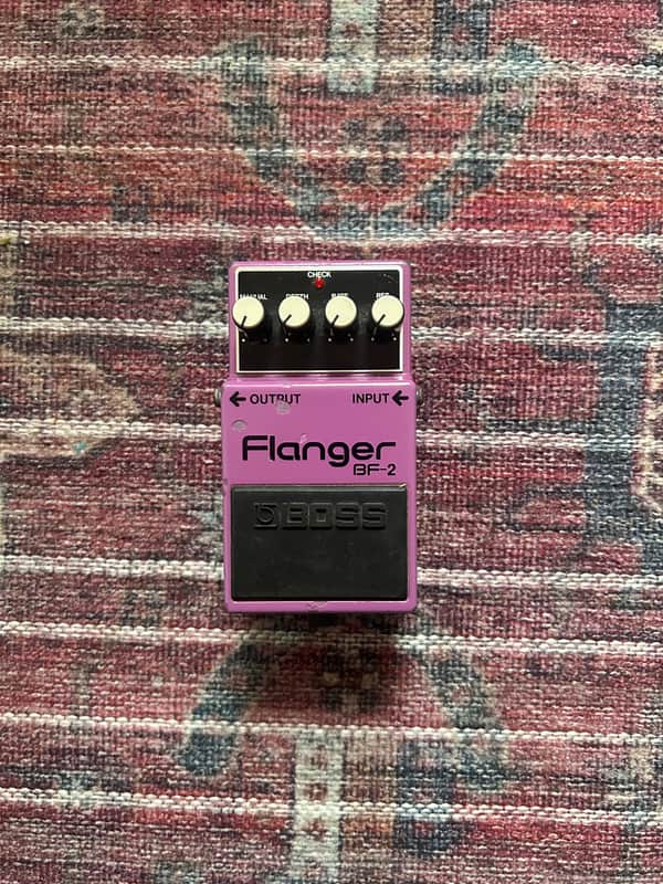 Boss BF-2 Flanger 1980-1984 (Black Label) Made In Japan | Reverb UK