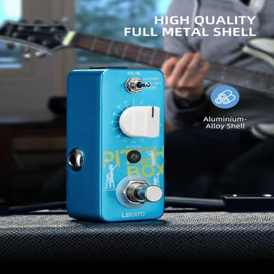 LEKATO Pitch Box Pitch Shifter Guitar Pedal Analog Guitar Effects True Bypass image 7