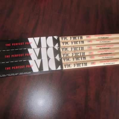 Vic Firth American Classic 7A Puregrit Drumsticks Buy 2, Get 1 Free! 7APG - Hickory image 2