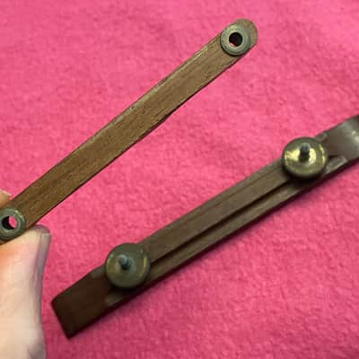 vintage 1954 Gibson rosewood bridge for es 175 L5 Super 400 es 300 125 L5ces L7 150 1956 1957 image 8