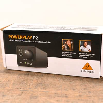 Behringer Powerplay P2 Personal In-Ear Monitor Amplifier CG01NEG image 9