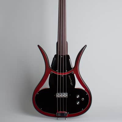 Ampeg AUSB-1 Electric Bass Guitar (1967), ser. #788, original black hard shell case. image 1
