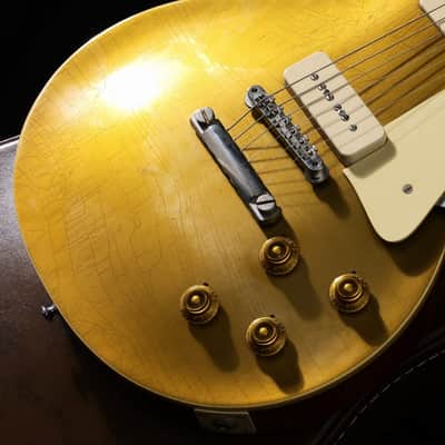 GIBSON CUSTOM SHOP Murphy Lab 1956 Les Paul Standard Gold Top Ultra Light Aged [6-0179] (03/23) image 2