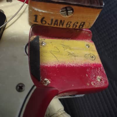 1966 Fender Mustang- Dakota Red- With Original Case & Tremolo Bar! Very Cool! image 8