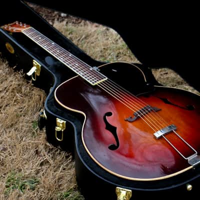 ~Tone Monster~ 1952 Wabash by Kay Jumbo Jazzbox Archtop Guitar ~ Made in USA! Harmony Silvertone ! image 24
