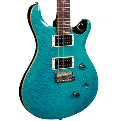 Mint PRS SE Custom 24 Quilt - Sapphire image 5