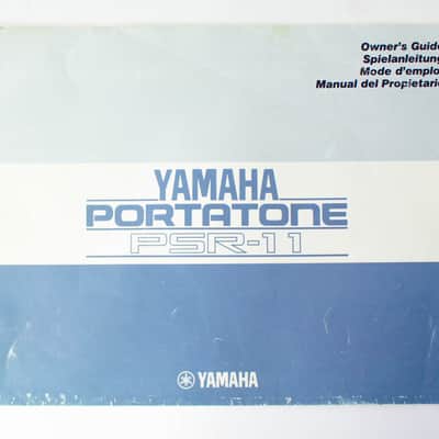 Yamaha PSR-11 Keyboard Electronic Synth Piano with Case, Stand, PSU, Manual Bild 4