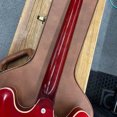 Gibson ES-335 Dot Memphis 2013 - Satin Red W/ Gibson Case image 13