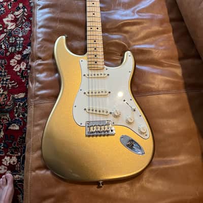 Fender Limited Edition 60th Anniversary American Stratocaster 2014 - Mystic Aztec Gold image 1